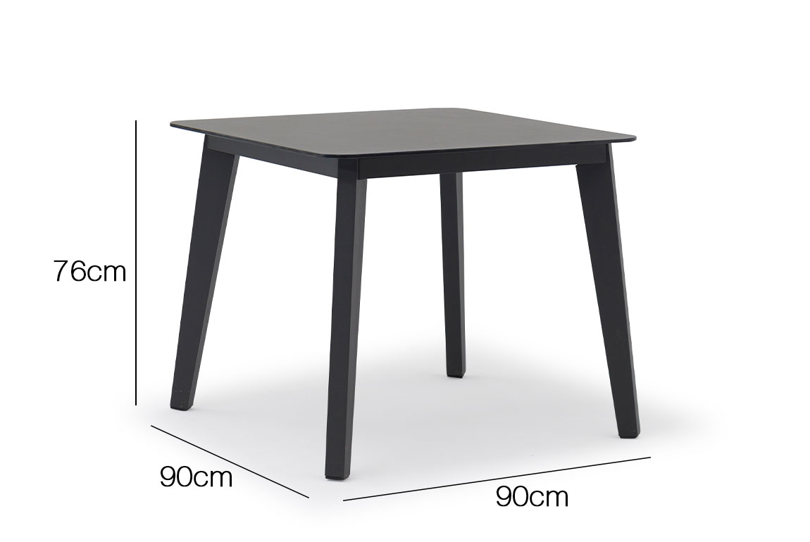 DIVA square dining table